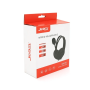 Jedel Headset GH115 3.5, WIRED BLACK