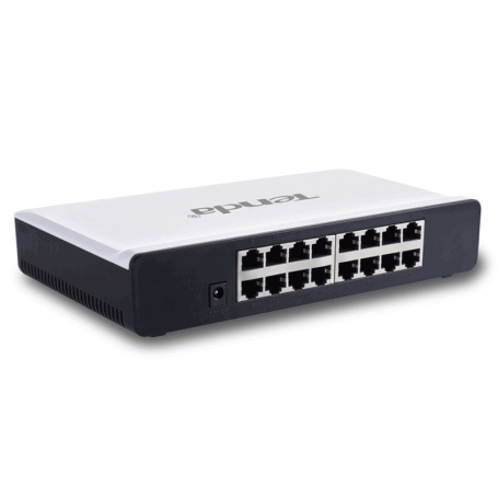 Tenda Switch Soho 16 Ports 10/100 Ethernet S16 Desktop